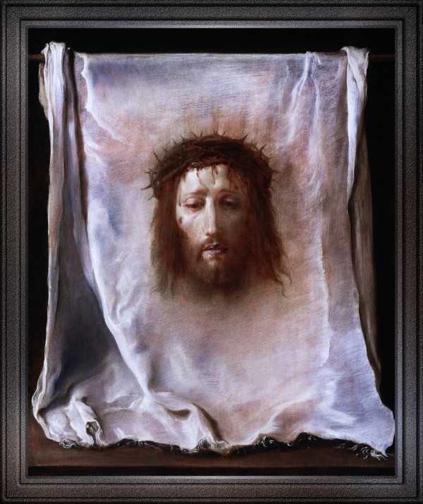 The Veil of Veronica by Domenico Fetti Old Masters Fine Art Reproduction by xzendor7